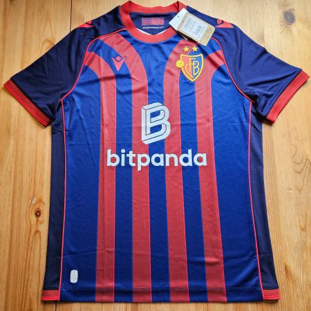 FC Basel Trikot NEU Macron Gr. L FCB Fussball