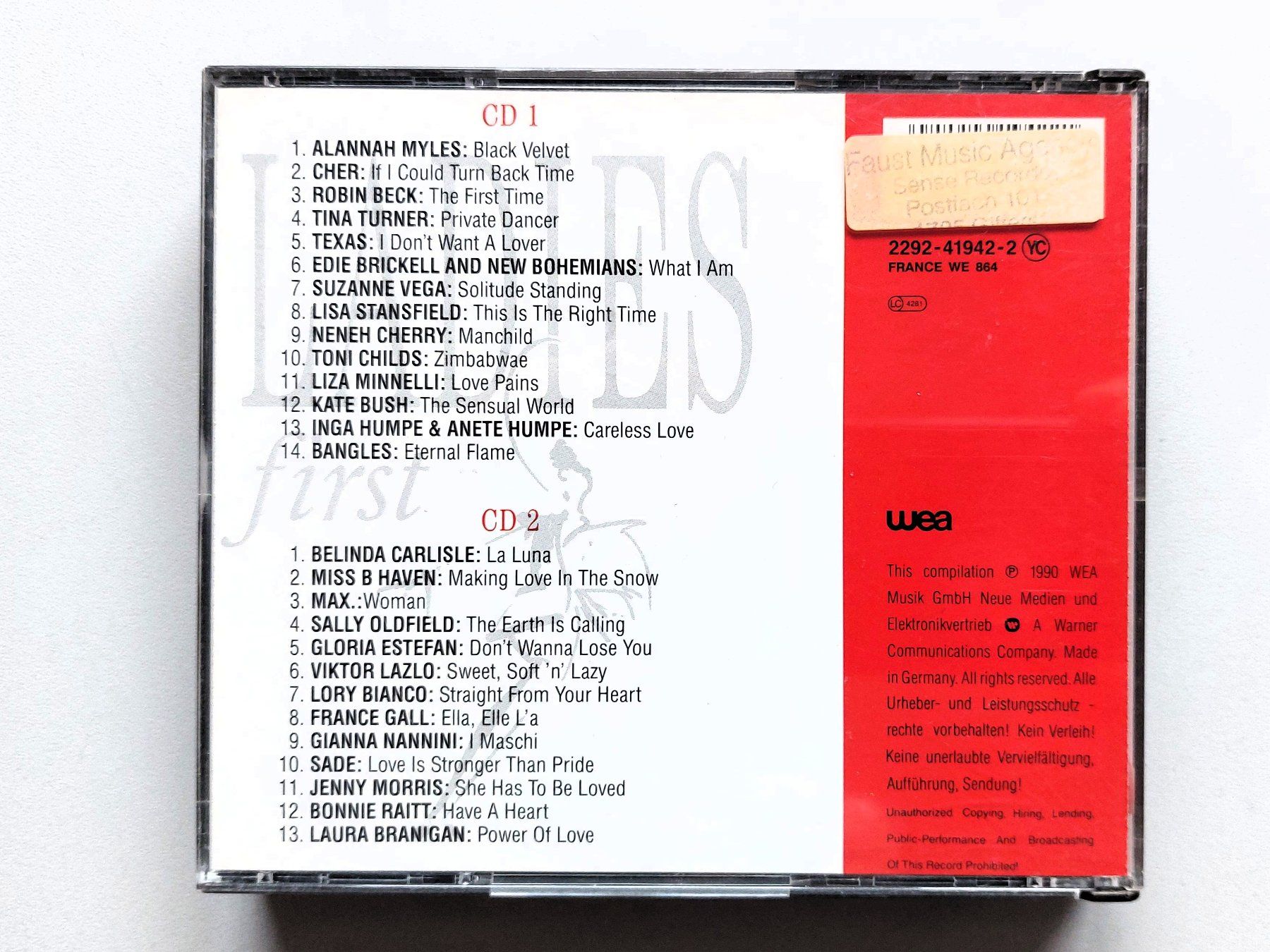 CD: Doppel-CD Ladys First (1990) – Usato da Rickenbach ZH venduto da Pabag 1