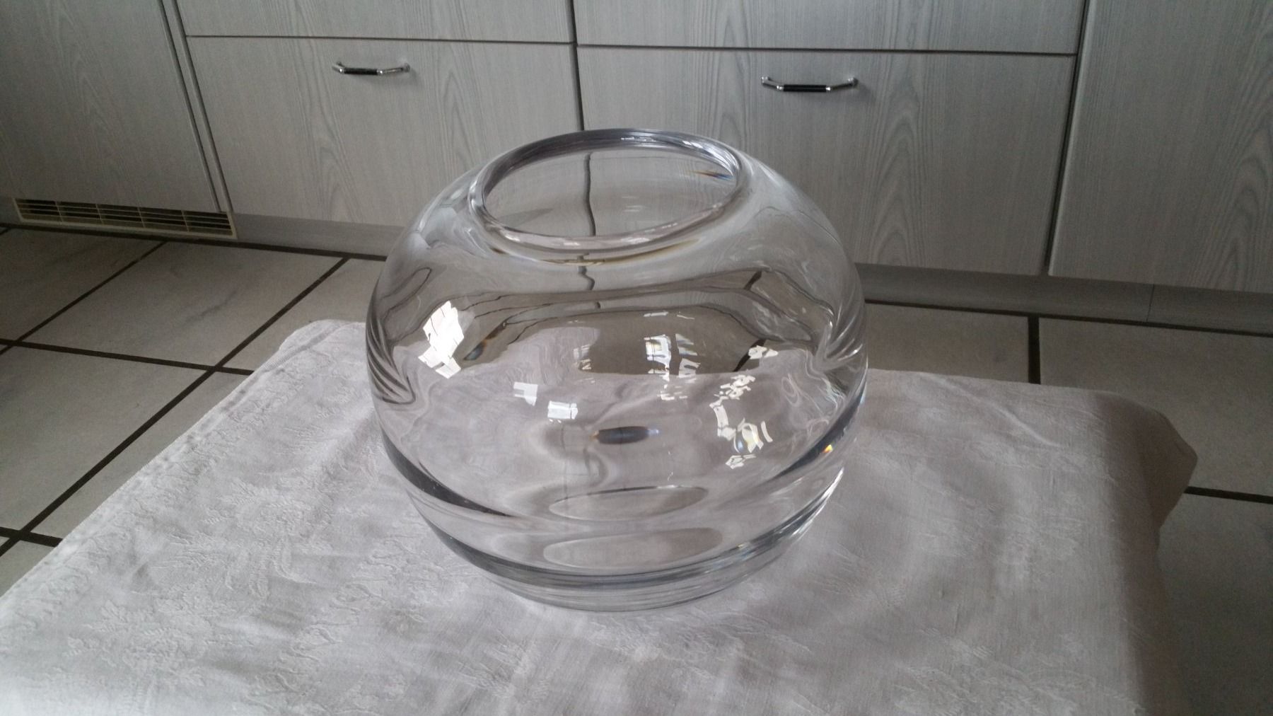 Gläser: Glasschale, Glastopf, Vase, Dekoschale – Gebraucht aus Bäretswil von ricoric