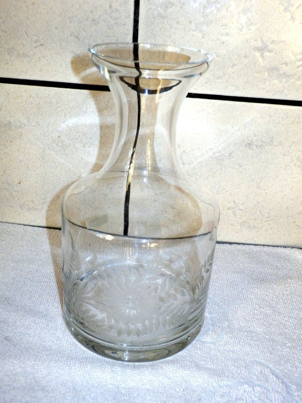 Caraffe: Karaffe oder Vase, Bohemia Hand Made – Usato da Ueberstorf venduto da dinbau 5