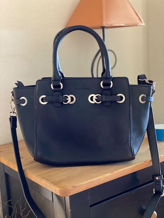 sac à main francinel cuir noir