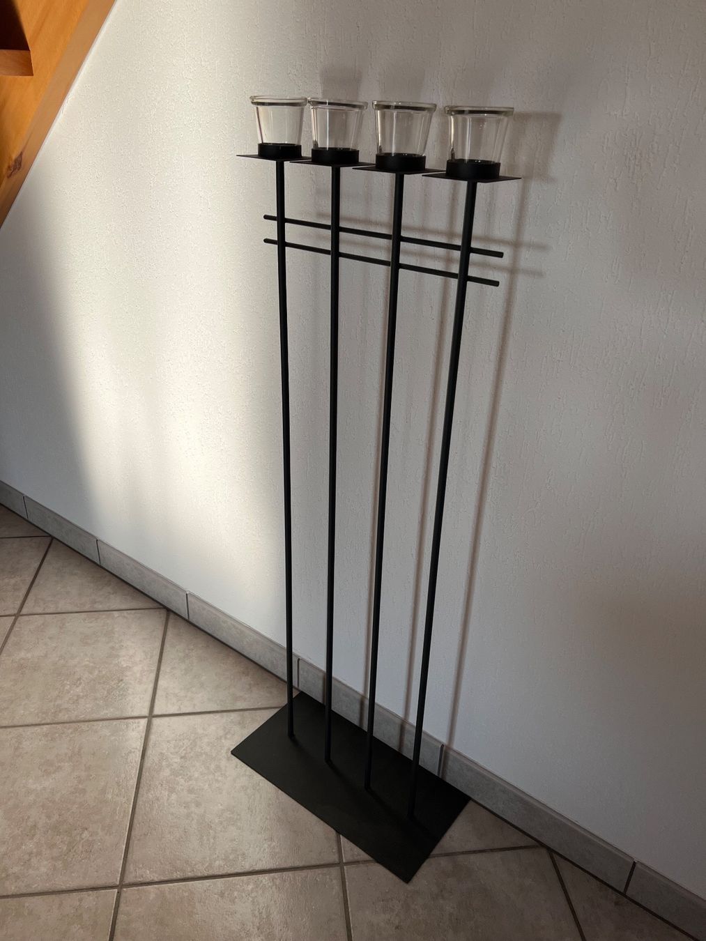 Kerzenständer: Décoration bougeoir en fer forgé – Gebraucht aus Bossonnens von noemie_01 1