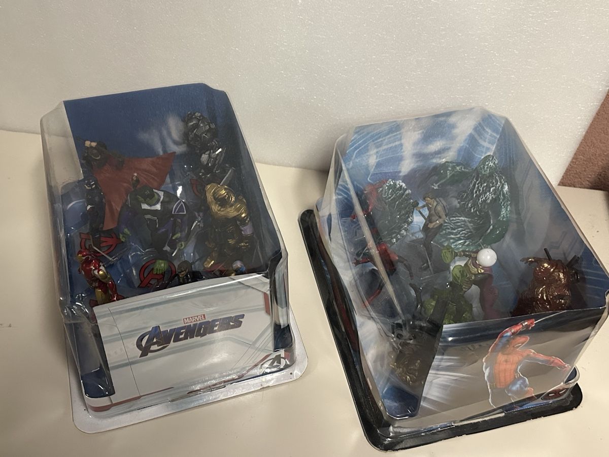 Marvel Statuette: Marvel Avengers Spider Man Figuren Set – Usato da Deitingen venduto da Himhip 2
