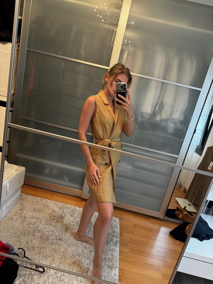 Mango Vestiti: Chic Mango Blazer Dress, Size S – Nuovo e nell'imballaggio originale da Sattel venduto da Zlata1 2