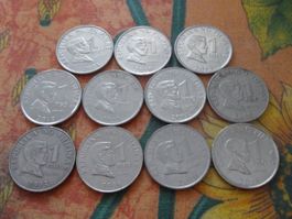 PHILIPPINES  11x   1 Piso 1993 Jose Rizal