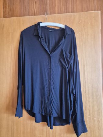 schwarze Damenbluse von Clockhouse