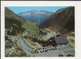AK ca.1960 Göscheneralp Berggasthaus - voller Parkplatz