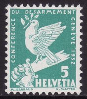 SBK-Nr. 185 (Abrüstungskonferenz Genf 1932) ungebraucht *