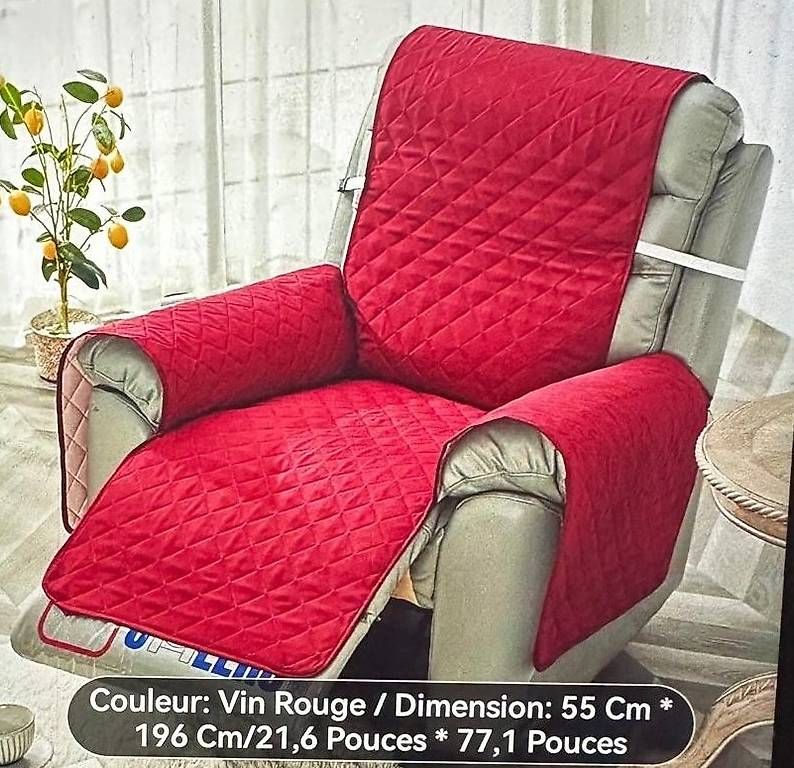 Coperte: Couverture pour fauteuil 2 pièces  – Usato da Sion venduto da maxpassion 1
