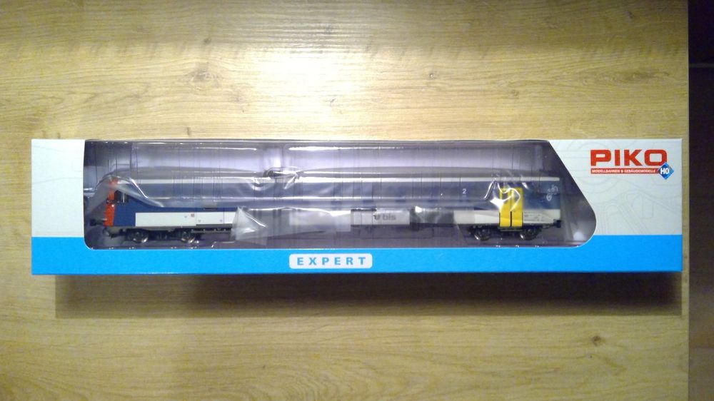 Wagon Piko HO 95170/01 - Caisse Complète En Voyage BB867406 - Gris, Analogique, Neuf
