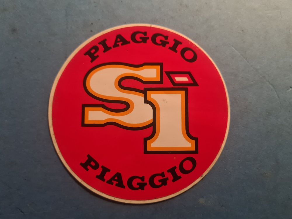 PIAGGIO SI STICKER NEW OLD STOCK VINTAGE (Gebraucht) in Bellevue für ...