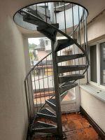 Wendeltreppe Metall verzinkt Aussenbereich gebraucht