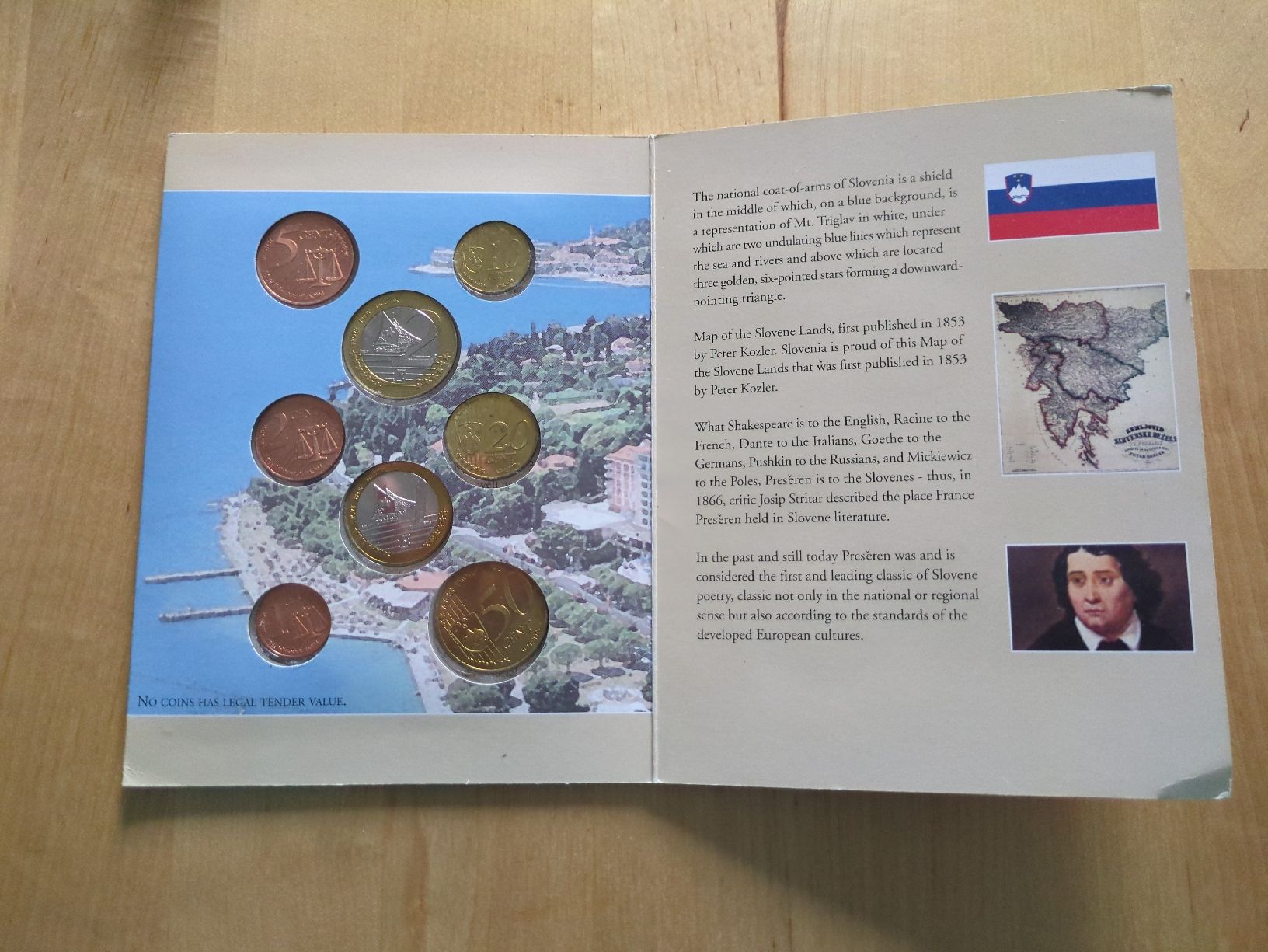 Tutti le monete: Slovénie 2004 - Collection Complète Euro Proof Set – Usato da Genève venduto da ims1 5