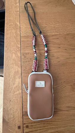 Happy-Nes Handytasche, neuwertig, braun, mit Etui!