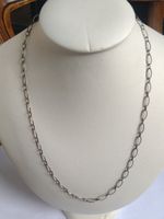 Schöne Halskette aus reinem Silber, Vintage