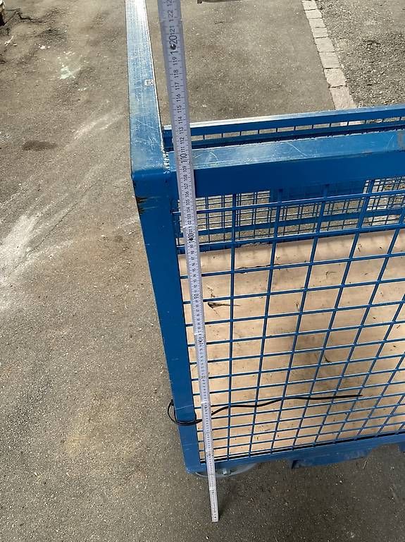 Korpus: Robuster Rollcontainer Gitterwagen 70x100cm blau – Gebraucht aus Hemmiken von Syncro82 3