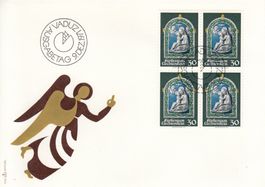 1971 Madonna 2 FDC Füstentum Liechtenstein
