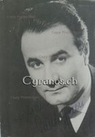 Paul Spaeni (1929-1993) Opernsänger - Autogramm
