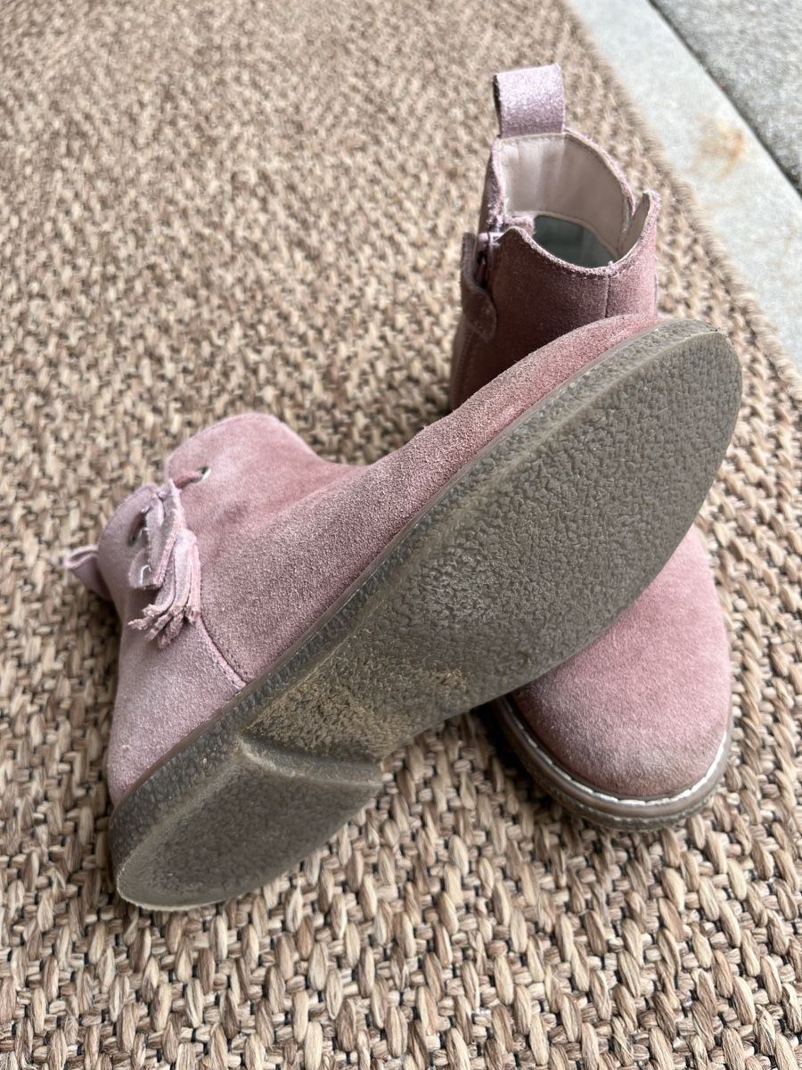 Chaussures filles: Leder Stiefel rosa Grösse 29  – D'occasion à Zollikon par malena82 2