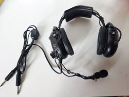 Flightcom Pilotenheadset mit PJ-Stecker guter Zustand