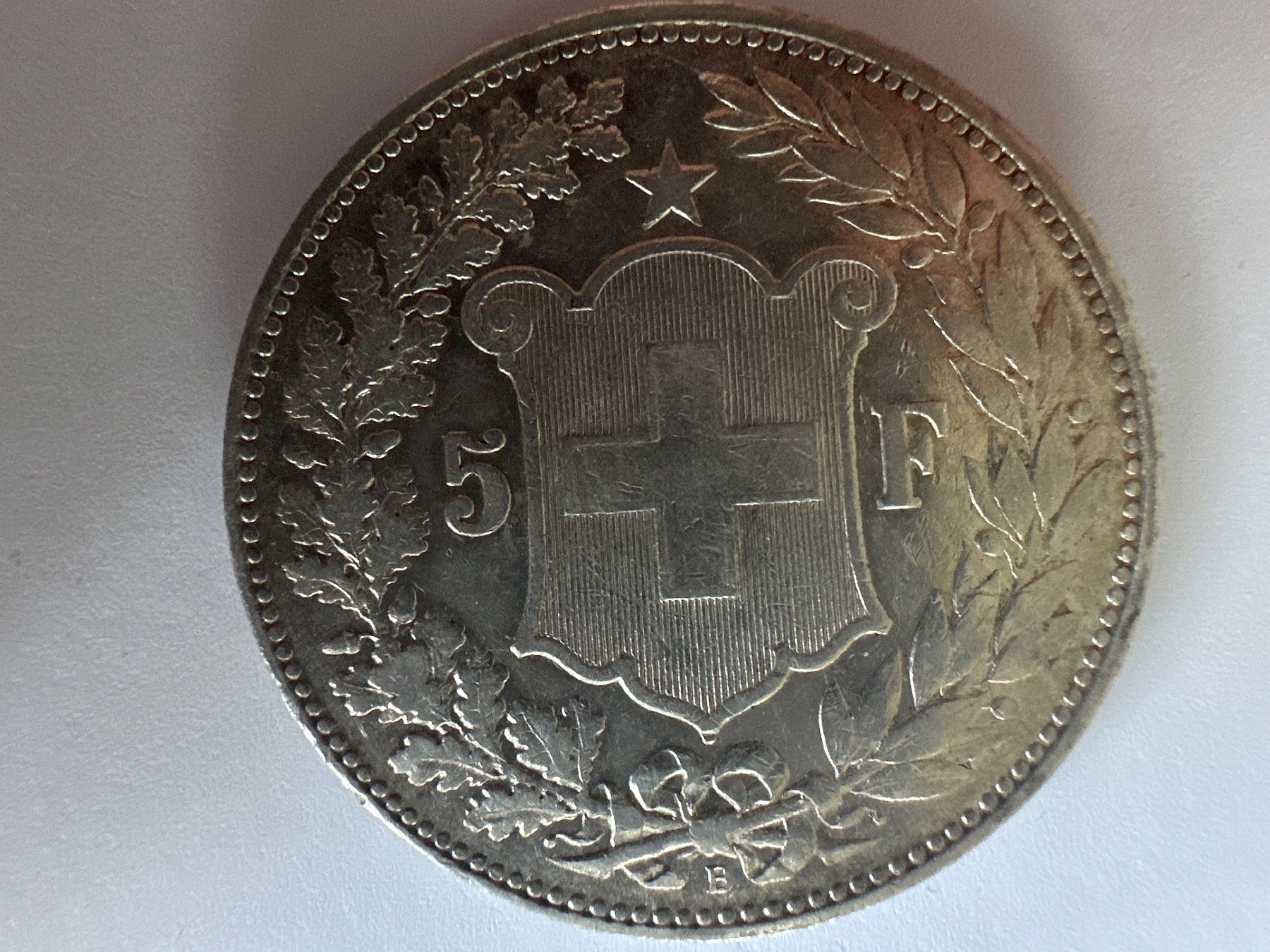 Toutes les monnaies: 1894 5Fr – D'occasion à Erlach par gubbe1