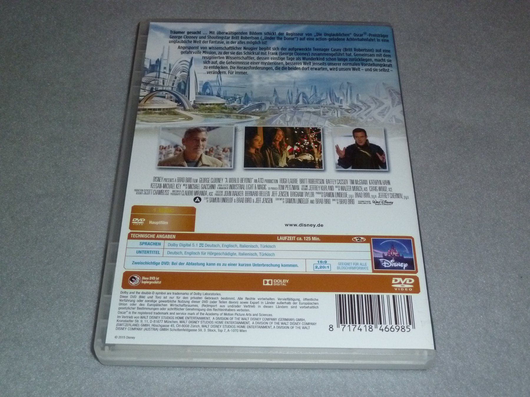 Alle DVDs: DVD ~ A World Beyond  - SiFi – Gebraucht aus Hofstetten SO von LudoHoFl 1