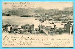 Luzern 1905 - Rückseite "Ein Tausend Franken"