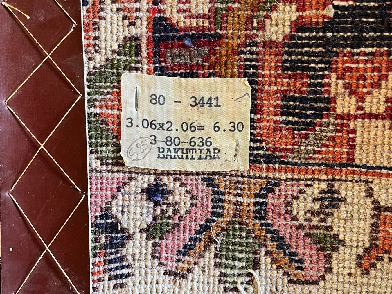 Teppiche: Bakhtiar Teppich, 3.06 x 2.06 m, Kheshti Muster, Persisch – Gebraucht aus Netstal von spaltflo01 2