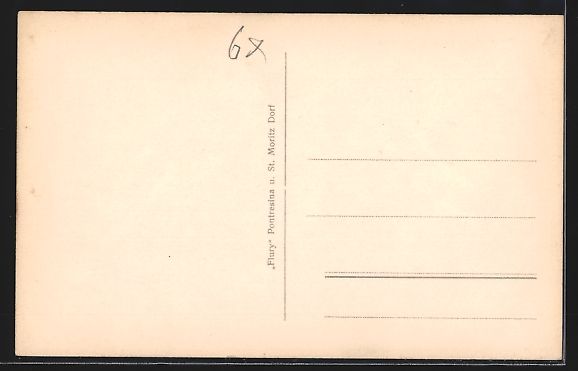 Cartes postales: AK Pontresina, Hotel Rosatsch – D'occasion à Berlin par bartko-reher 1