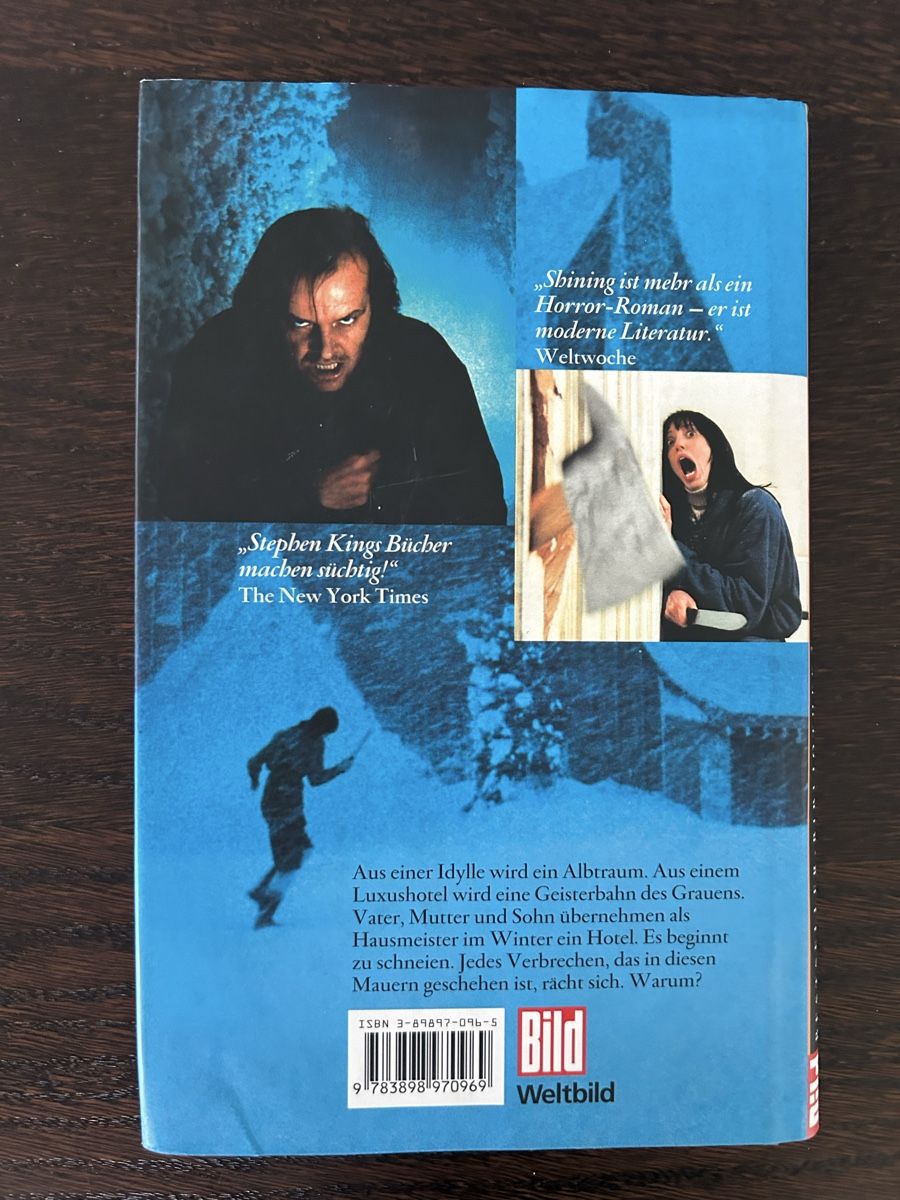 Bücher: Stephen King Shining – Gebraucht aus Arbon von Bobbyx777 1