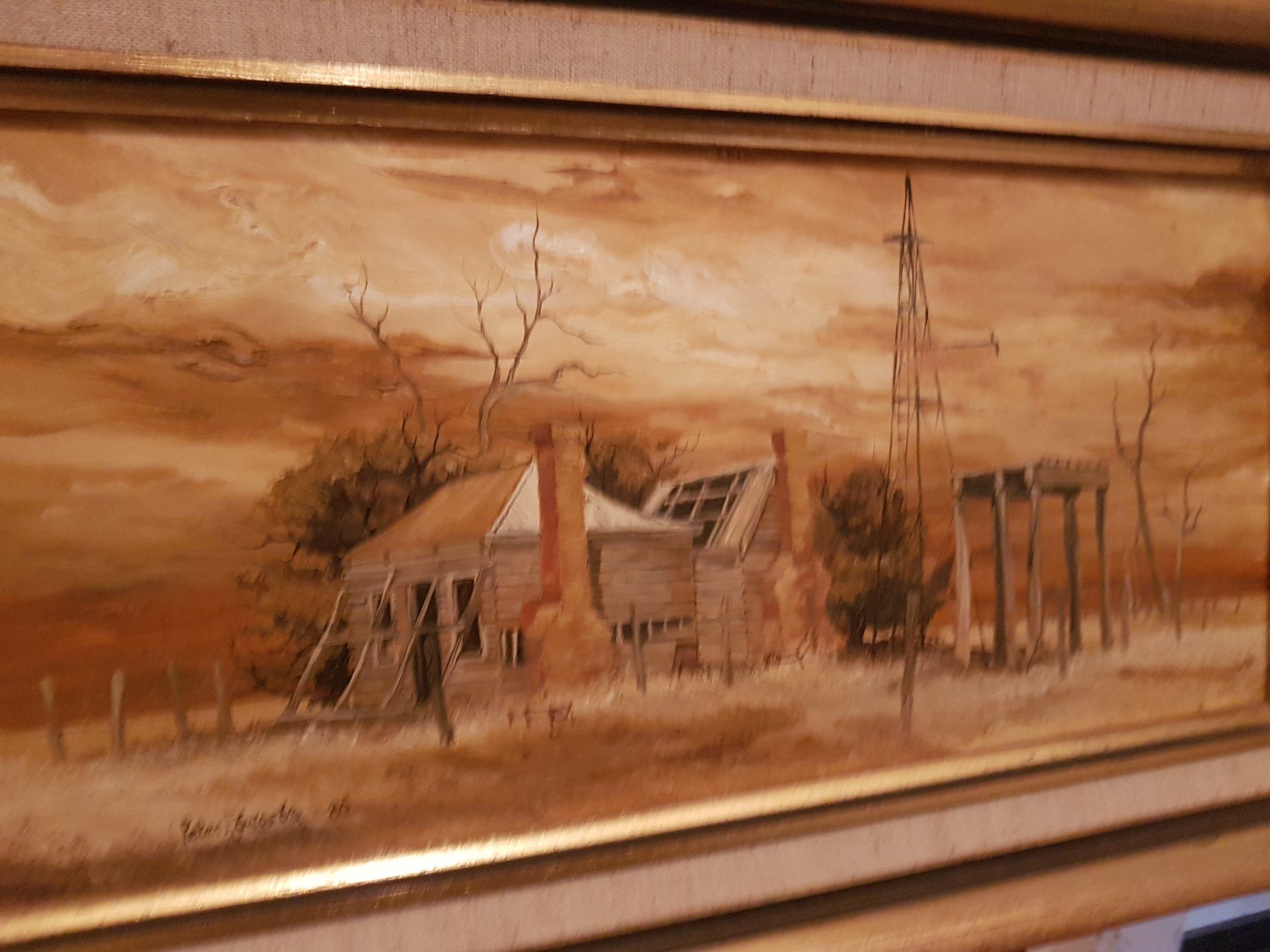 Gemälde: Peter William Edwards FARM in AUSTRALIEN SIG – Gebraucht aus Glattbrugg von casabelavista 4