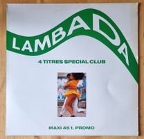 Vinyl 12" Lambada "4 Titres Spécial Club" Promo, mint!