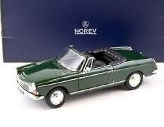 PEUGEOT 404 CABRIO 1967 ANTIKGRÜN 1:18 NOREV