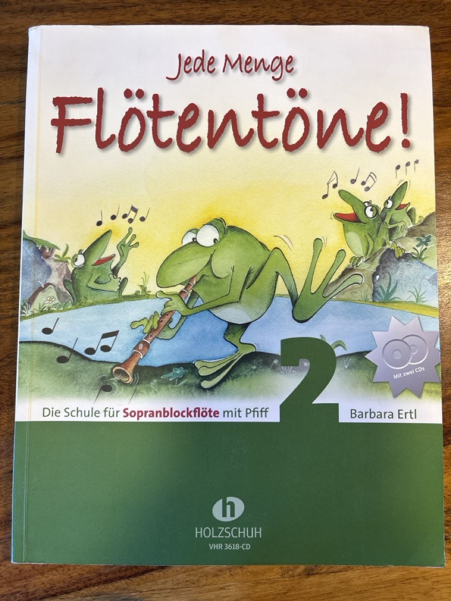 Livres: Jede Menge Flötentöne 2 Sopranblockflötenschule mit CDs – D'occasion à Einsiedeln par ruffzy