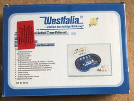 WESTFALIA 278 TLG. SCHLEIF -TRENN-POLIERSET NEU