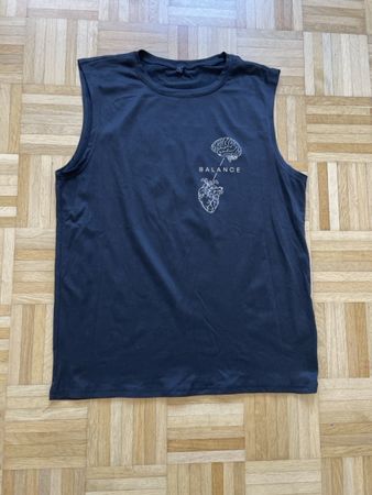 Tanktop Herren Grösse XL mit Druck "BALANCE" guter Zustand