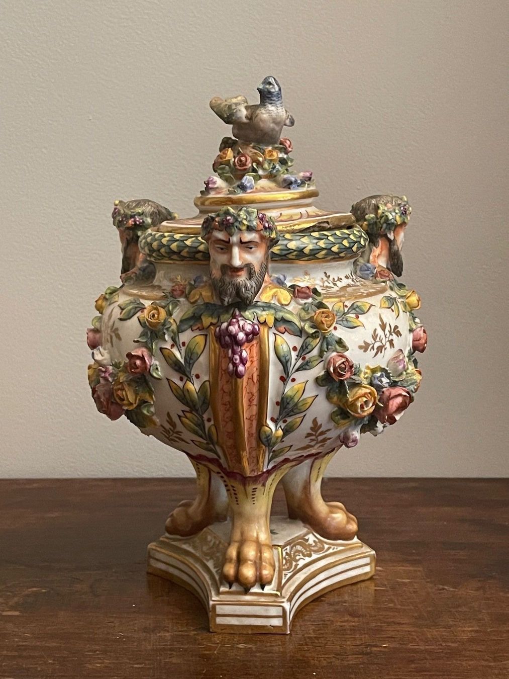 Vasi & Recipienti: Potiche in ceramica, epoca XIX secolo – Usato da Bellinzona venduto da Omegart