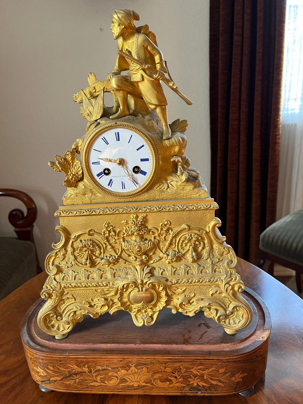 Orologi da terra & Orologi da parete: Pariser Pendule Louis Philippe um 1830/40 – Usato da Bubendorf venduto da MarkusW