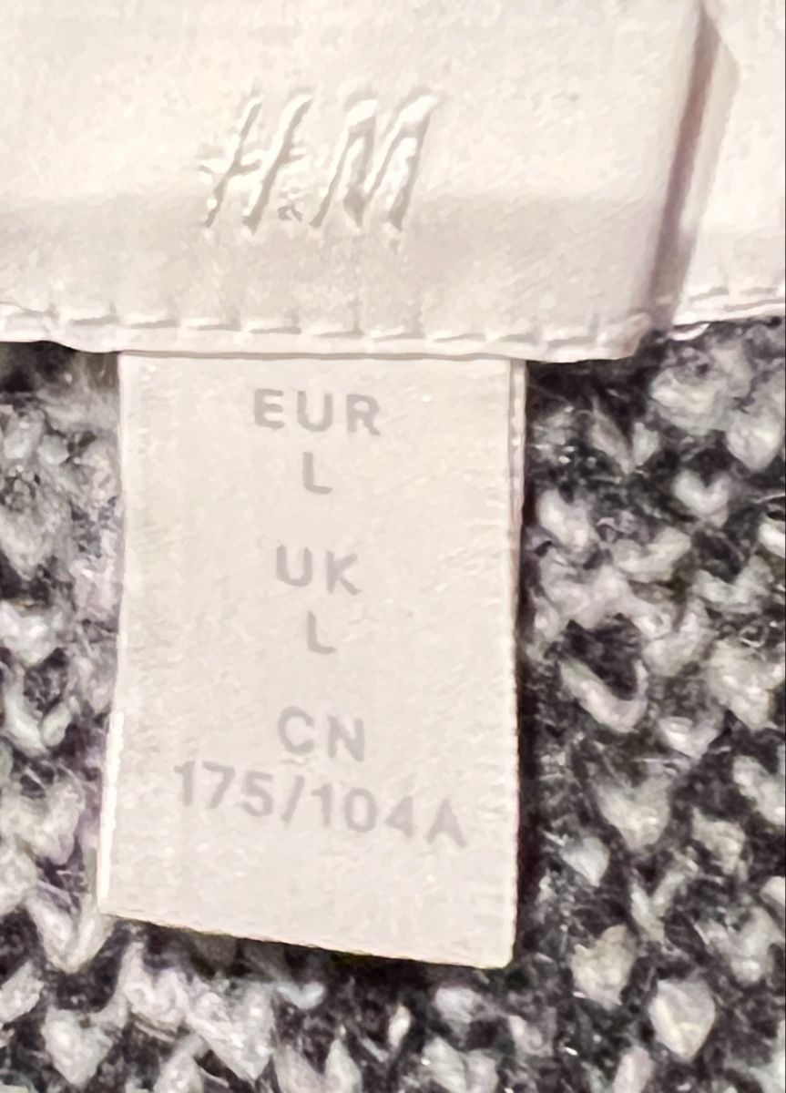 H&M Maglioni & Felpe: H&M Pullover mit Hahnentrittmuster, Gr. L – Usato da Teufen AR venduto da Maleaa 1