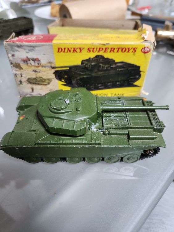 Dinky Toys N°651 - Tank Centurion - Supertoys - Miniature Ancienne - Occasion