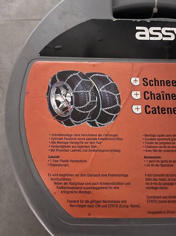Catene da neve: Schneeketten Gr. 100 – Nuovo e nell'imballaggio originale da Hochdorf venduto da o0simone0o 1