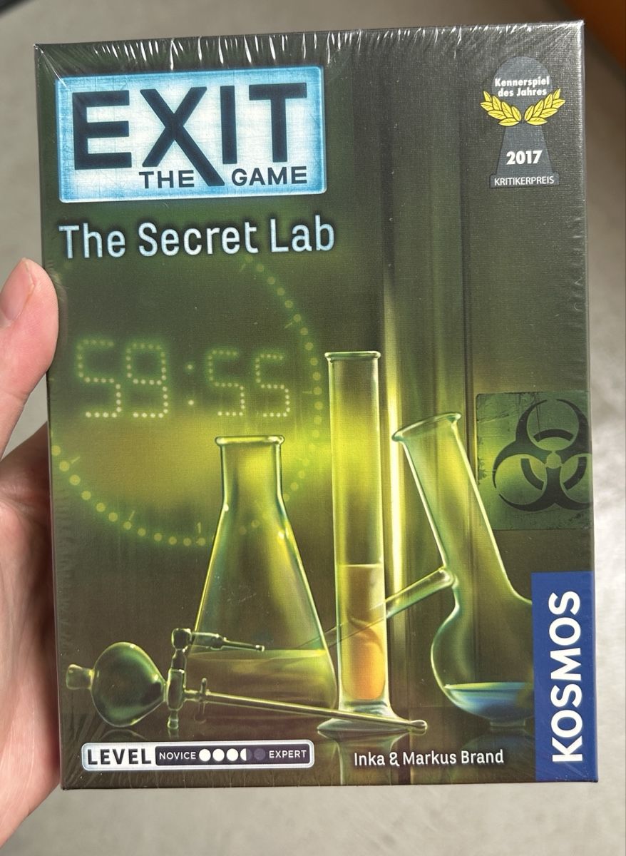 Kosmos Giochi: EXIT - Das Spiel: Das geheime Labor, neu & verpackt  – Nuovo e nell'imballaggio originale da Reinach BL venduto da FamElla