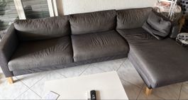Ecksofa dunkelgrau