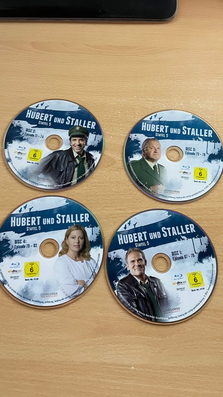 Alle DVDs: Hubert und Staller - Staffel 5 (4 Blu-rays) – Gebraucht aus Glattfelden von cybermaxx 3