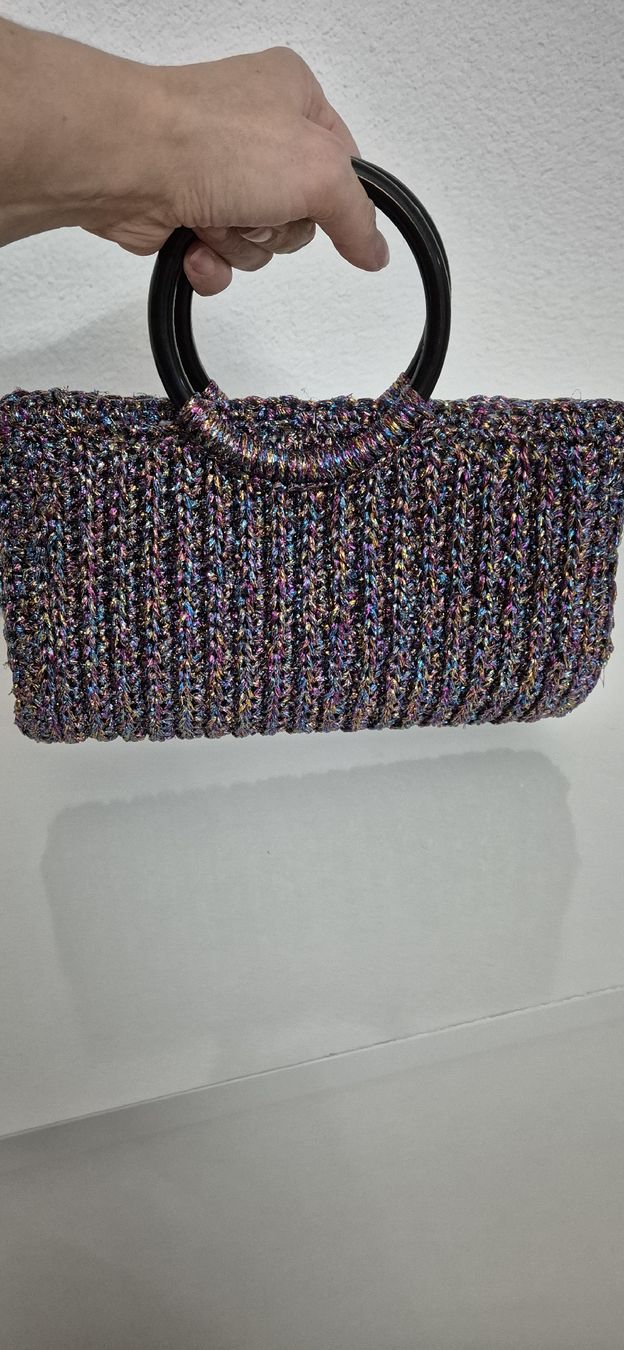 Sacs femmes: Handgemachte Tasche RAINBOW mit Glitzerfäden – Neuf avec emballage d'origine à Ittigen par ann_6qvq 7