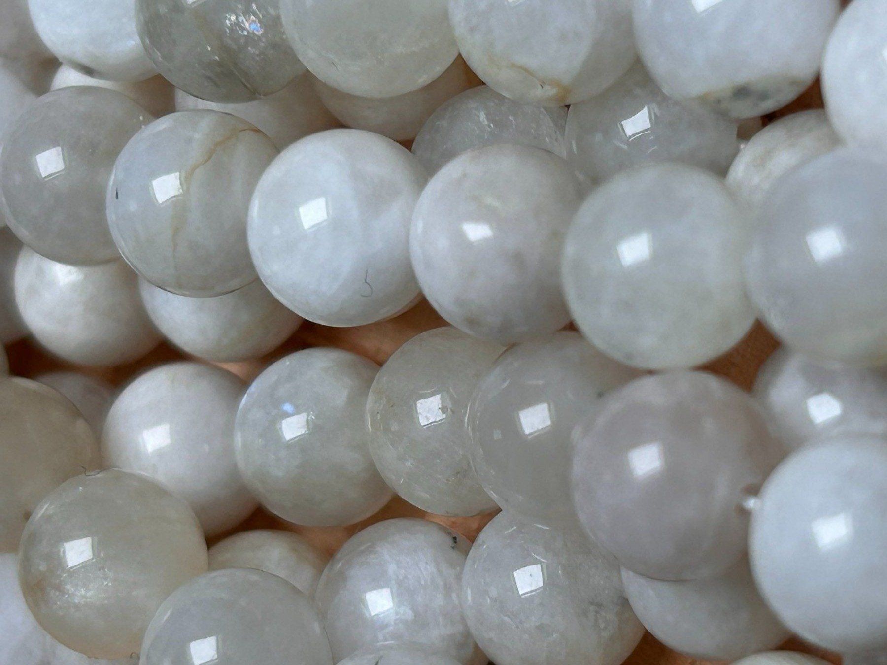 Minéraux & Lithothérapie: Strang echte Moonstone beads 8 mm Level 2 – Neuf avec emballage d'origine à Niederrohrdorf par Ytobi 2