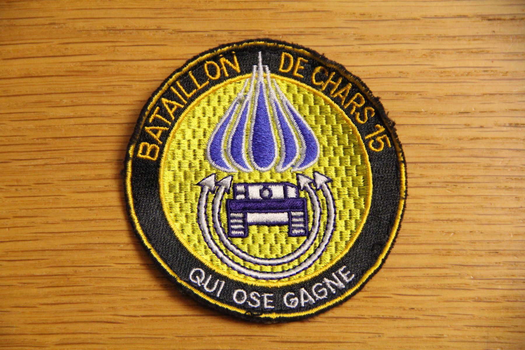 Armée suisse Plaquettes & Badges: Bataillon de chars 15,  Badge – D'occasion à Belp par Tomsek