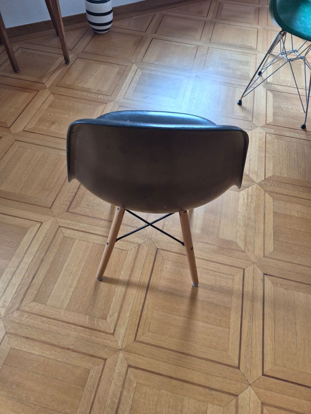 Herman Miller Chaises: Original Eames Fiberglass Shell | Herman Miller + Base – D'occasion à Zürich par Frank-52 2