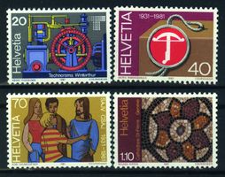 1981, Nr.656–659, Sonderpostmarken II ** (1)