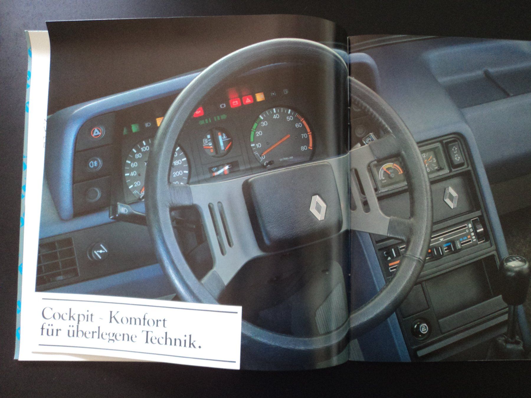 Renault Documenti: Prospekt Renault R18 Turbo ca. 1981 – Usato da Schwarzenburg venduto da modelCARama 5
